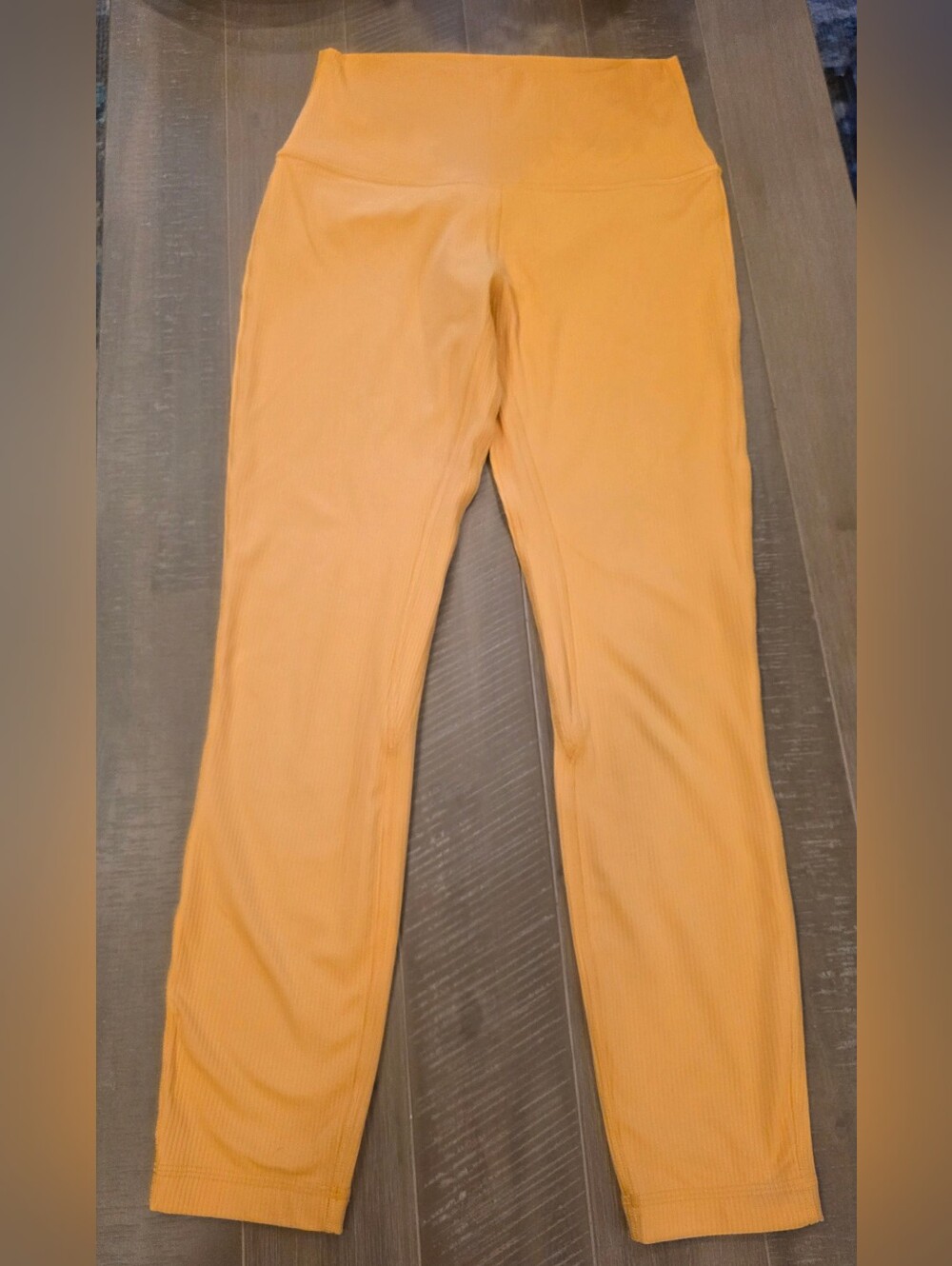 lululemon athletica Align Ribbed High-Rise Leggings 25"- Mango Dream